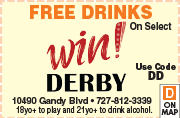 Special Coupon Offer for Win! Derby